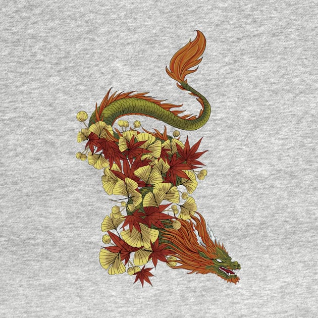 Autumn Dragon by Gekko and the Samurai 